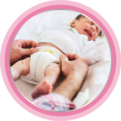 Bepanthen baby cream helps deal with nappy rash